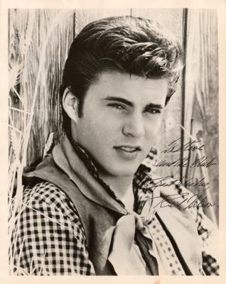 Lot #687 Rick Nelson Signed Photograph - Image 1