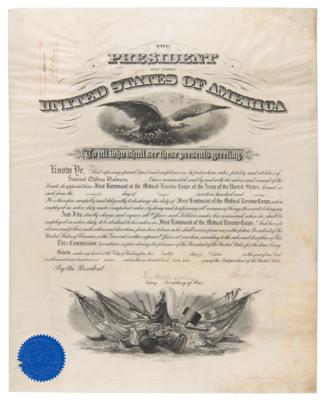 Lot #168 Woodrow Wilson Document Signed as President - Appointment for the Medical Reserve Corps - Image 1