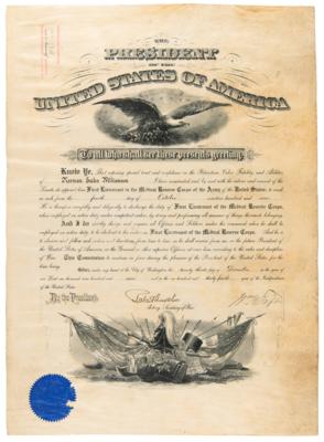 Lot #156 William H. Taft Document Signed as President - Appointment for the Medical Reserve Corps - Image 1