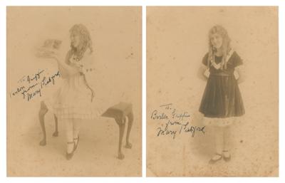 Lot #817 Mary Pickford (2) Signed Photographs