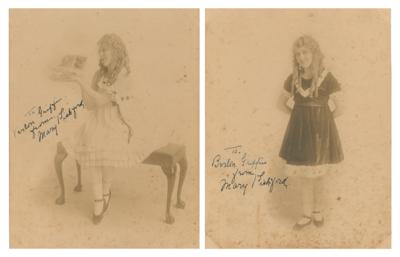 Lot #817 Mary Pickford (2) Signed Photographs - Image 1