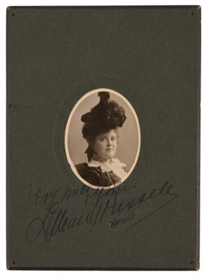 Lot #829 Lillian Russell Signed Photograph