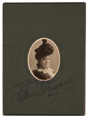 Lot #829 Lillian Russell Signed Photograph - Image 1