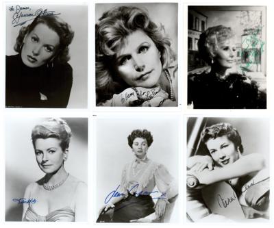 Lot #715 Actresses (31) Signed Photographs