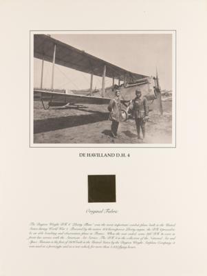 Lot #517 Smithsonian Air & Space Museum Relic Prints (9) with Wright Bros. and Amelia Earhart - Image 10