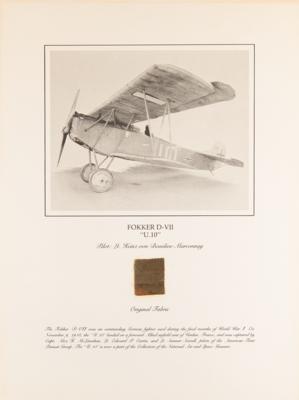 Lot #517 Smithsonian Air & Space Museum Relic Prints (9) with Wright Bros. and Amelia Earhart - Image 14