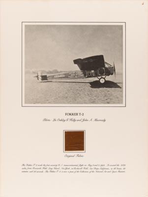 Lot #517 Smithsonian Air & Space Museum Relic Prints (9) with Wright Bros. and Amelia Earhart - Image 2