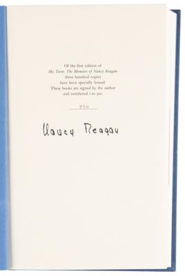 Lot #138 Nancy Reagan Signed Ltd. Ed. Book - My Turn - Image 4