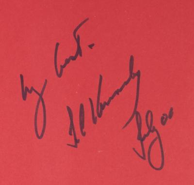 Lot #298 Ted Kennedy Signed Book - My Senator and Me - Image 2