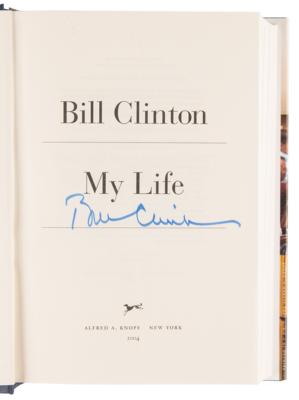 Lot #64 Bill Clinton Signed Book - My Life - Image 4