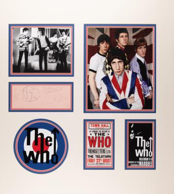 Lot #629 The Who Signatures