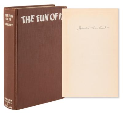 Lot #513 Amelia Earhart Signed Book - The Fun of