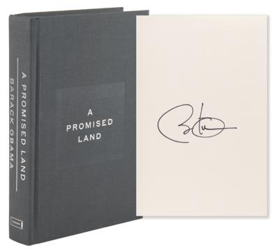 Lot #135 Barack Obama Signed Book -  A Promised Land - Image 1