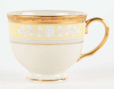 Lot #63 Bill Clinton White House China Teacup - Image 1