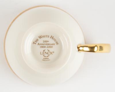 Lot #63 Bill Clinton White House China Teacup - Image 4