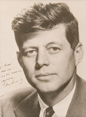 Lot #30 John F. Kennedy Signed Photograph