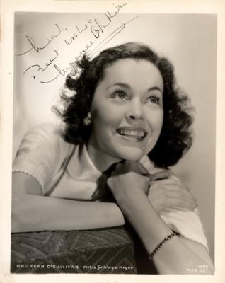 Lot #811 Maureen O'Sullivan Signed Photograph