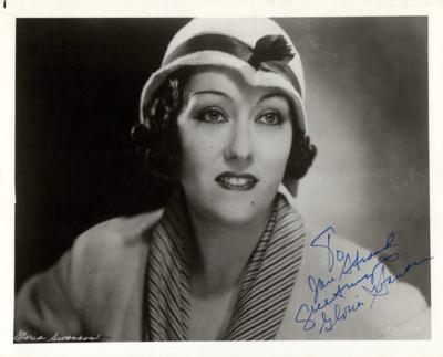 Lot #840 Gloria Swanson Signed Photograph - Image 1