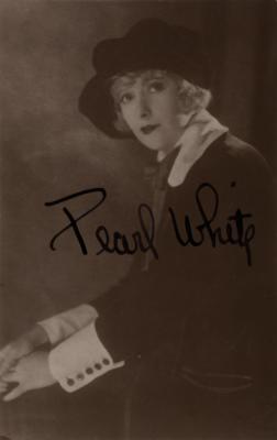 Lot #855 Pearl White Signed Photograph - Image 1