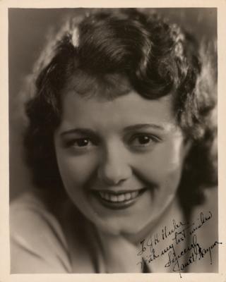 Lot #760 Janet Gaynor Signed Photograph
