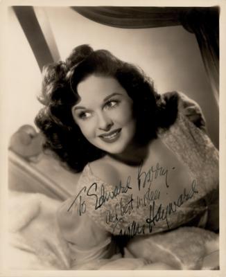 Lot #768 Susan Hayward Signed Photograph