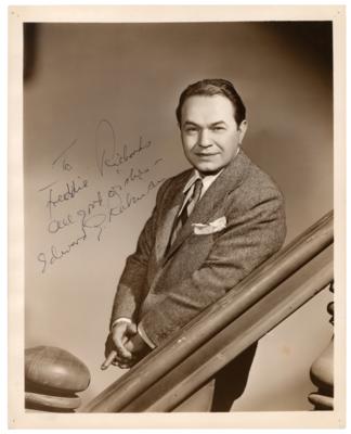 Lot #828 Edward G. Robinson Signed Photograph