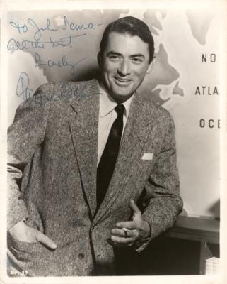 Lot #814 Gregory Peck Signed Photograph