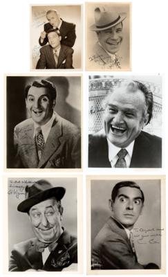 Lot #746 Comic Actors (6) Signed Photographs - Image 1