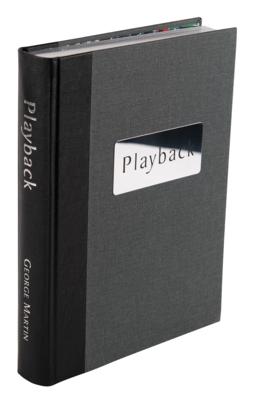 Lot #646 Beatles: George Martin Signed Book - Playback (Review Copy) - Image 3