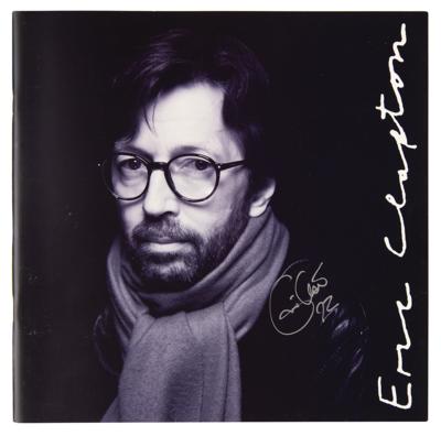 Lot #660 Eric Clapton Signed 1992 U.S. Summer Tour Program - Image 1