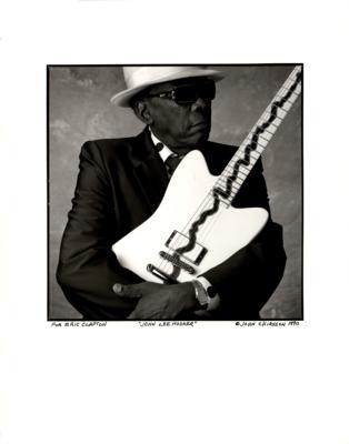 Lot #682 John Lee Hooker Limited Edition Photograph by John Chiasson - "For Eric Clapton" - Image 1