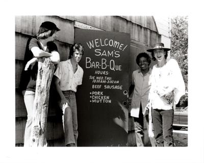 Lot #665 Eric Clapton: Steve Ray Vaughan and Double Trouble Photograph by Watt M. Casey, Jr. - Image 1