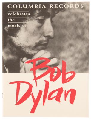 Lot #674 Bob Dylan Original '30th Anniversary Concert Celebration' Program - Image 1