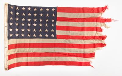 Lot #383 Normandy Invasion Flag from the USS