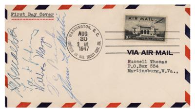 Lot #523 Glenn Martin Signed 'Air Mail' FDC - Image 1