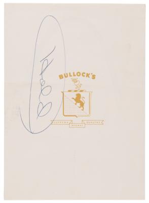 Lot #690 Elvis Presley's Bullock's Credit Card - Image 3