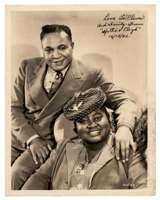 Lot #801 Hattie McDaniel Signed Photograph