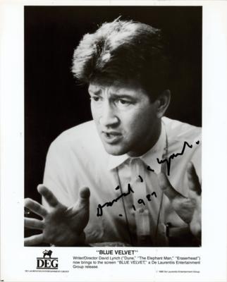 Lot #797 David Lynch Signed Photograph - Image 1