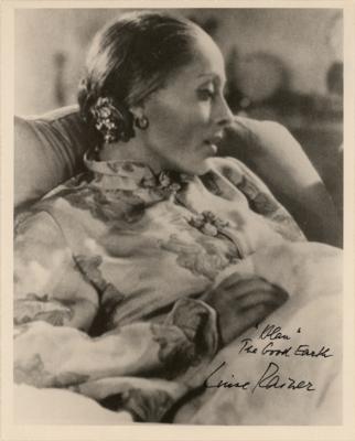 Lot #823 Luise Rainer Signed Photograph