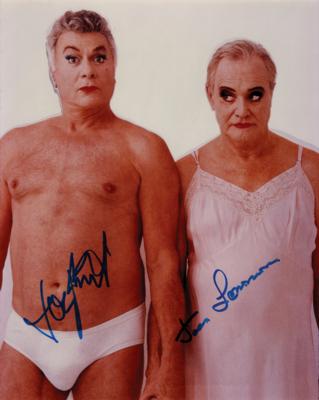 Lot #749 Tony Curtis and Jack Lemmon Signed