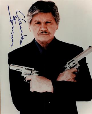 Lot #734 Charles Bronson Signed Photograph - Image 1