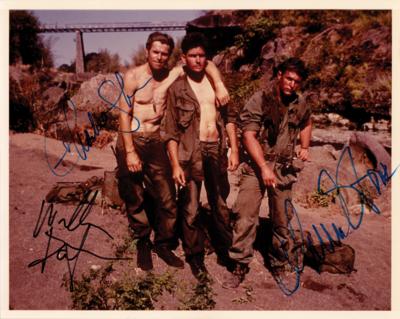 Lot #819 Platoon Signed Photograph - Image 1