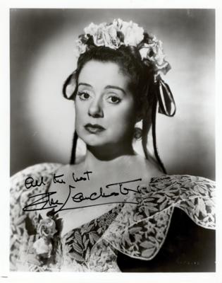 Lot #787 Elsa Lanchester Signed Photograph