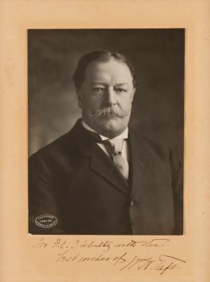 Lot #153 William H. Taft Signed Photograph