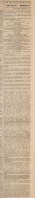 Lot #157 Zachary Taylor: The Newark Daily Advertiser from March 6, 1849 - Full Text of His Inaugural Address - Image 2