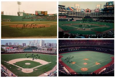 Lot #875 Baseball Hall of Famers: Banks,