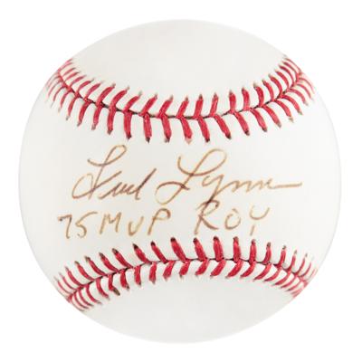 Lot #879 Boston Red Sox: 1975 Team (5) Signed Items - Image 7