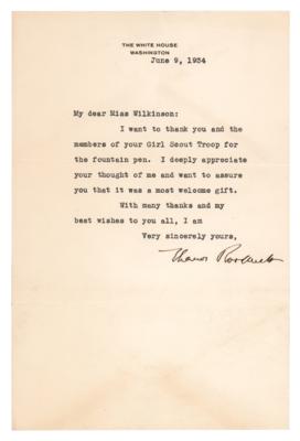 Lot #146 Eleanor Roosevelt Typed Letter Signed as
