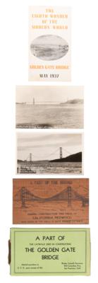 Lot #285 Golden Gate Bridge Catwalk Relic and
