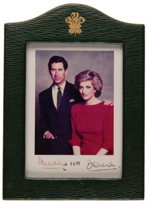 Lot #199 Princess Diana and King Charles III Signed Photograph (1988) - Image 2